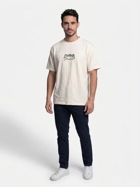 GSTR Crewneck short sleeve T-Shirt in Cream